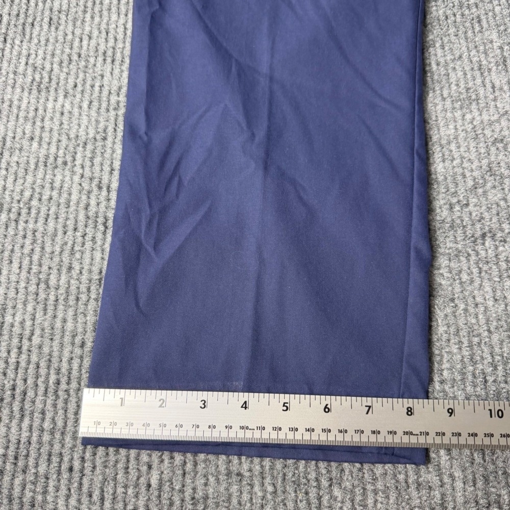 Peter Millar Mens 44R Navy Blue Flat Front Twill Dress Pants Trousers eb66 - Picture 3 of 11